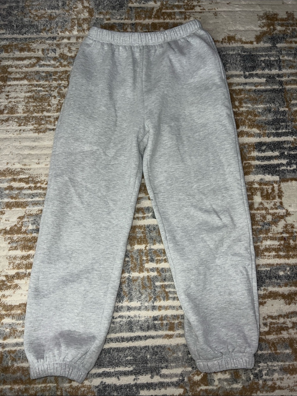 Light Gray Fleece Joggers - Cozy Everyday Sweatpants